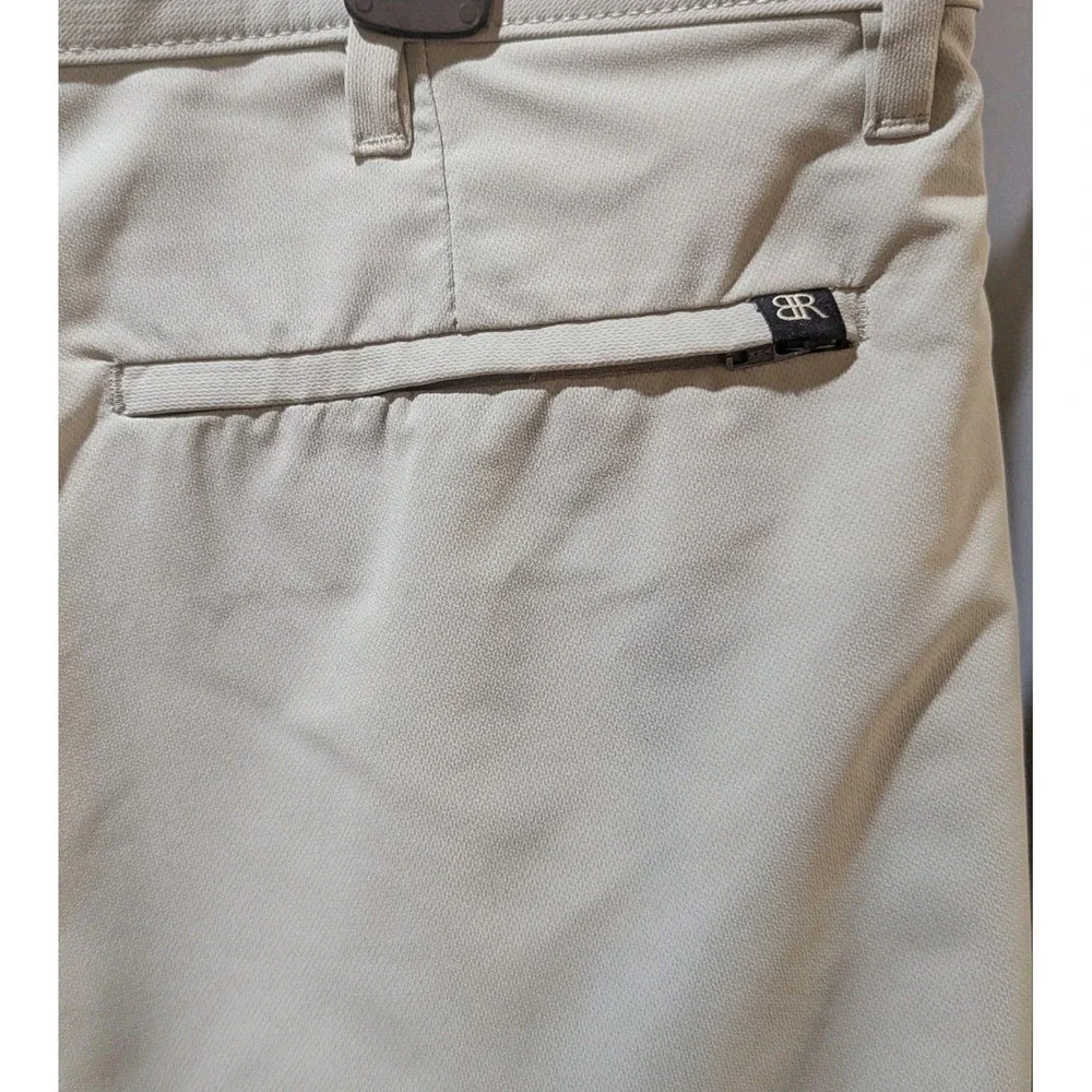 Banana Republic Motion Tech Hybrid‎ Pant Men's 36 Zip Pocket Lightweight Khaki